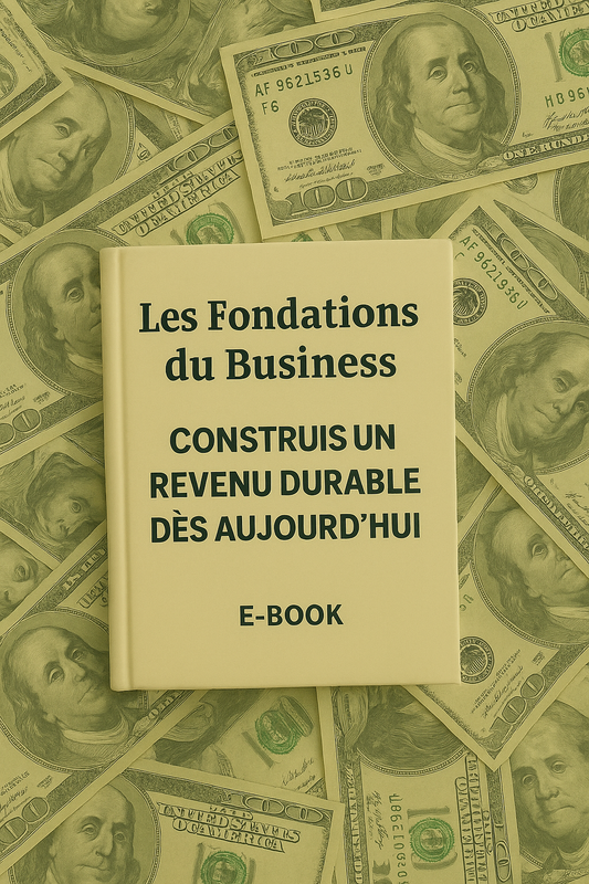 Les Fondations du Business : Construis un revenu durable dès aujourd’hui